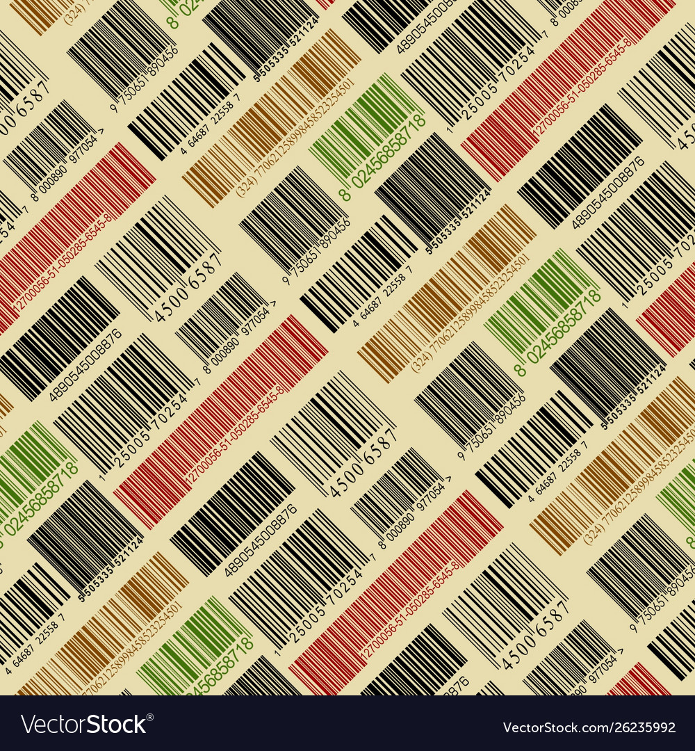 Background with bar codes