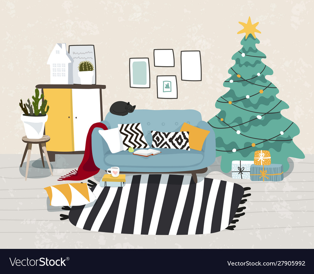 Gemütliche Weihnachten Hausausstattung