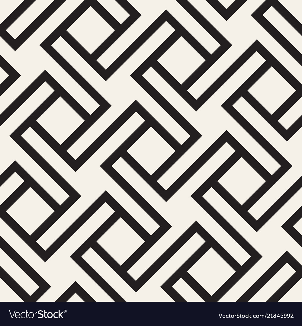 Geometric Line Tiling Pattern
