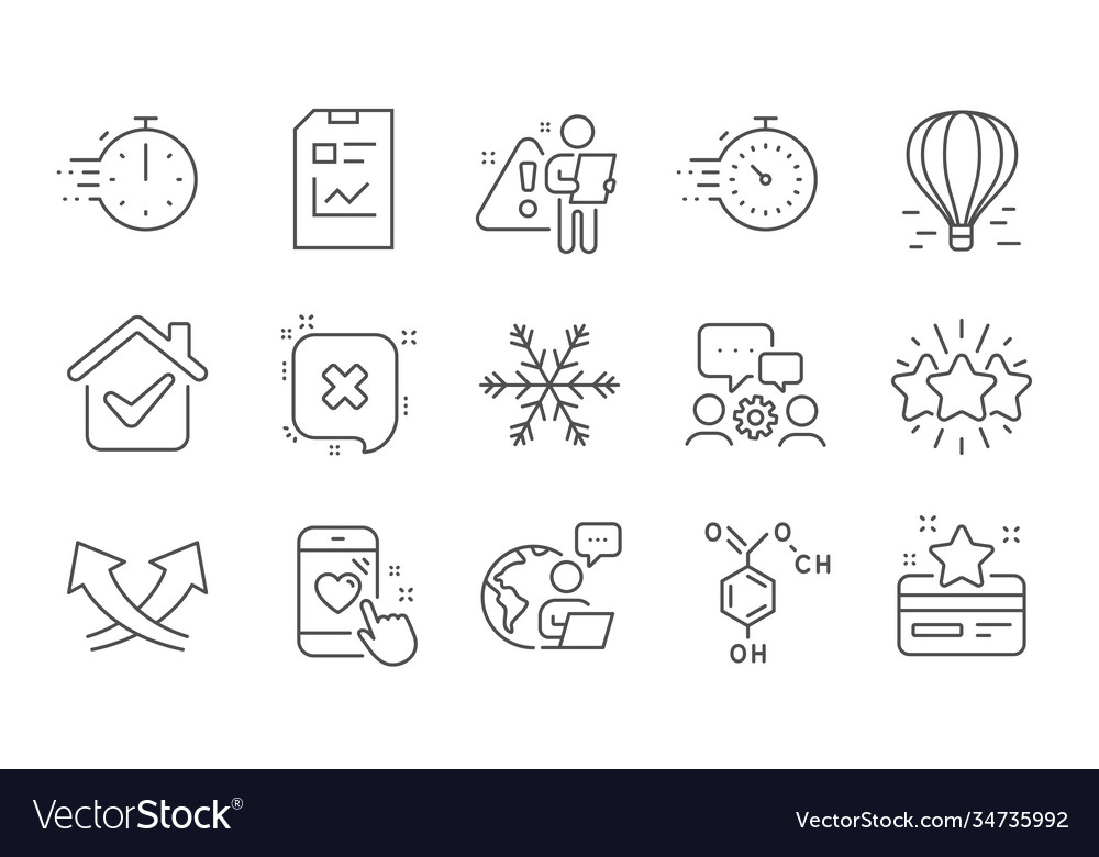 Intersection arrows timer and engineering team vector image Intersection arrows timer and engineering team