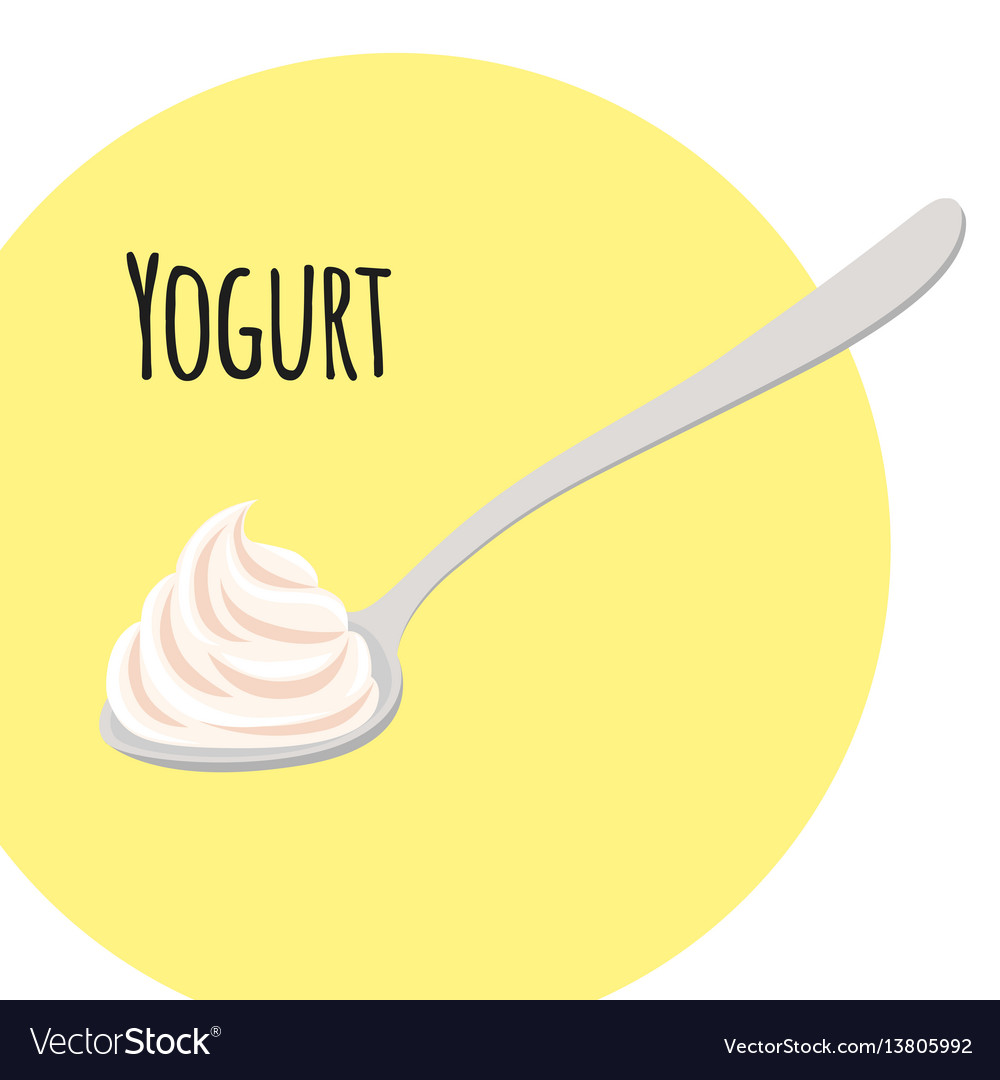 Yogurt with Creamy Swirl