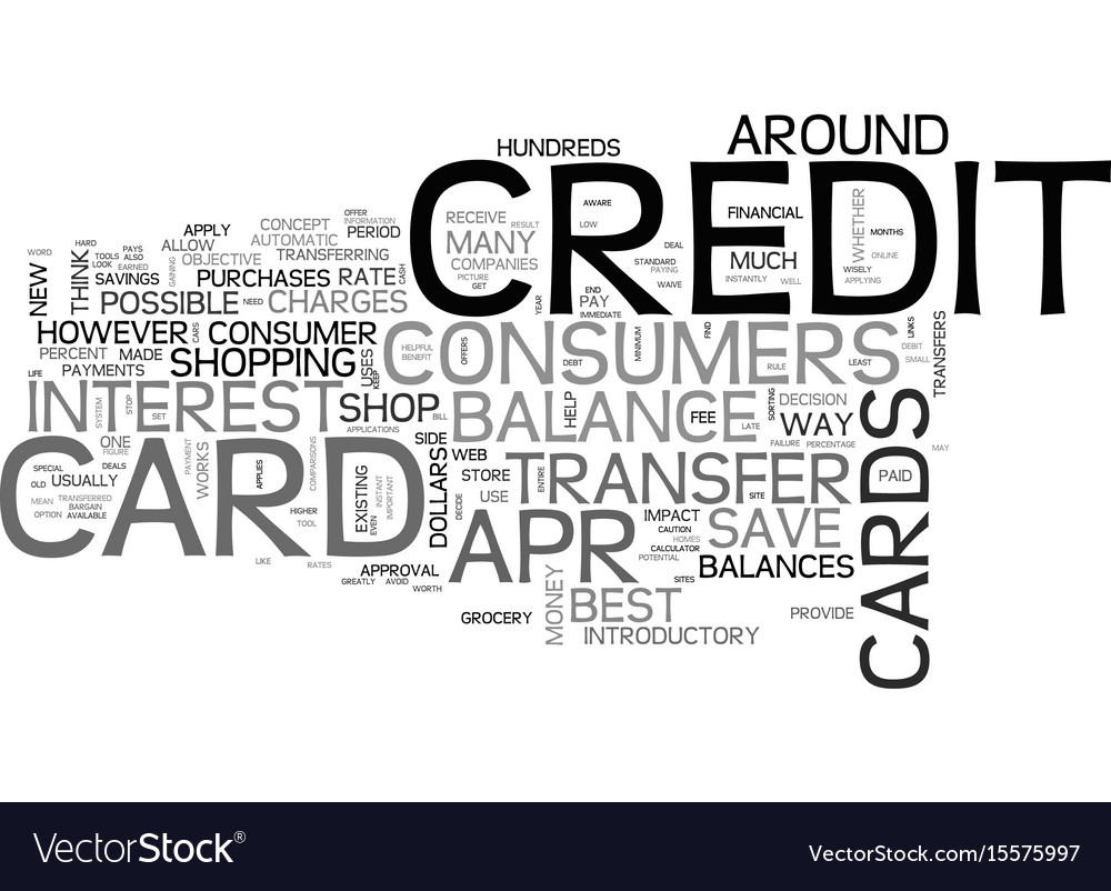 what is a balance transfer rate on a credit card
