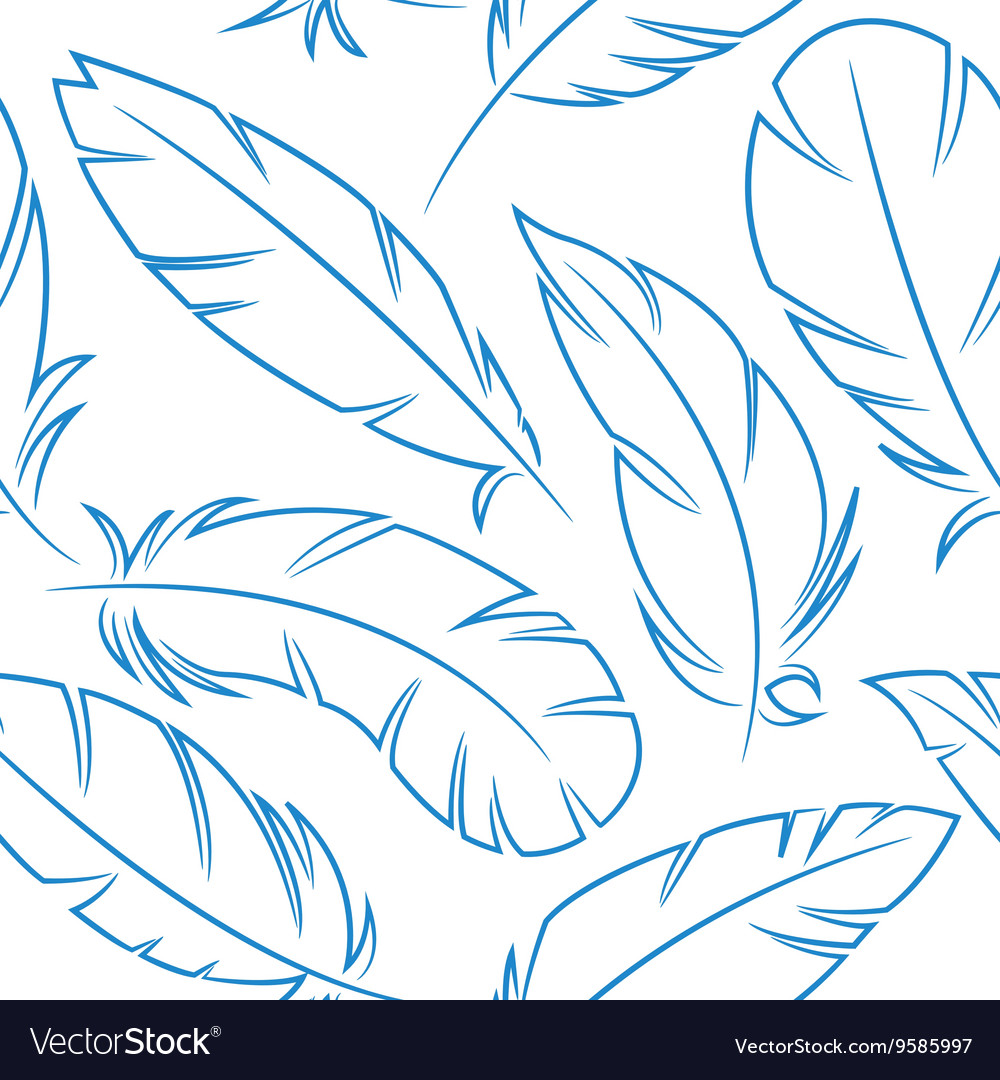 Feather Pattern Seamless