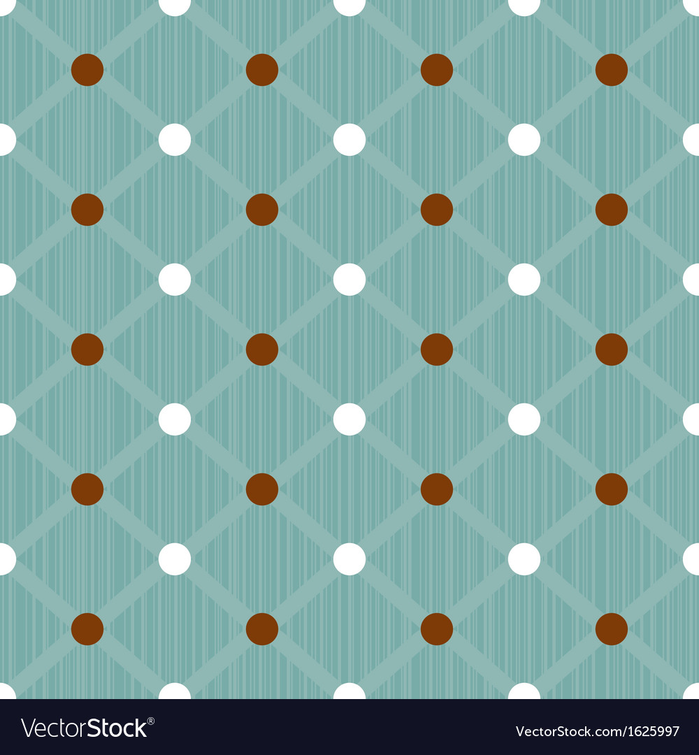 Geometric Polka Dot Pattern