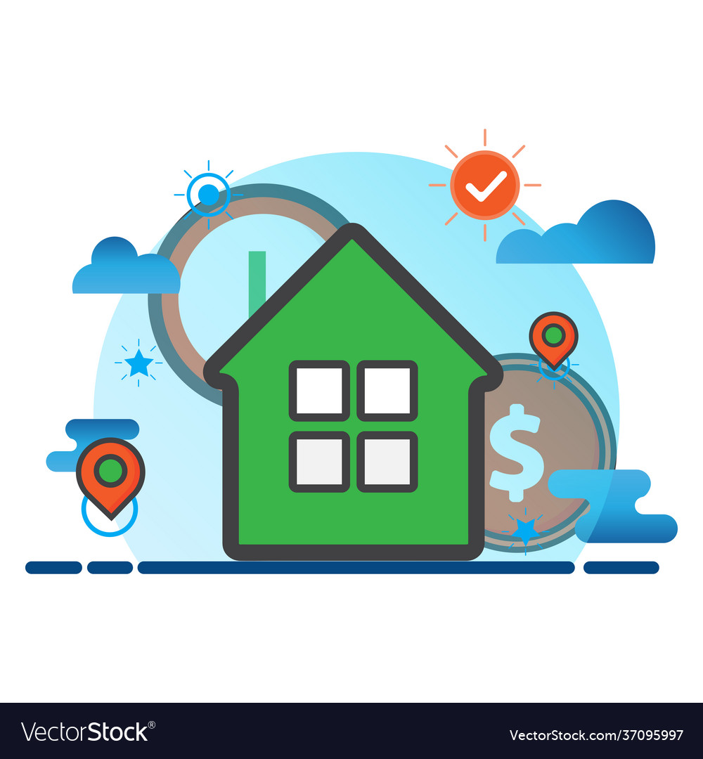 Home flat icon can use for design elementui