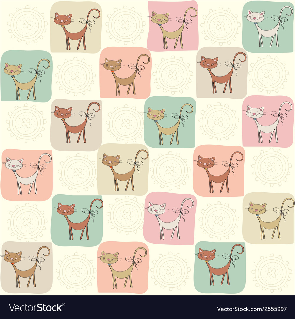 Playful Cat Pattern