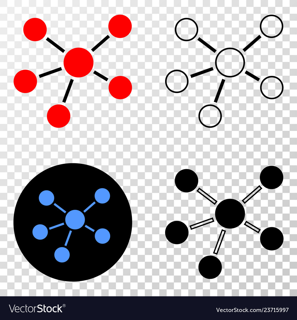 Relations eps icon with contour version