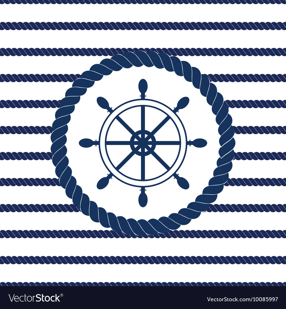 Set of sea and nautical seamless patterns