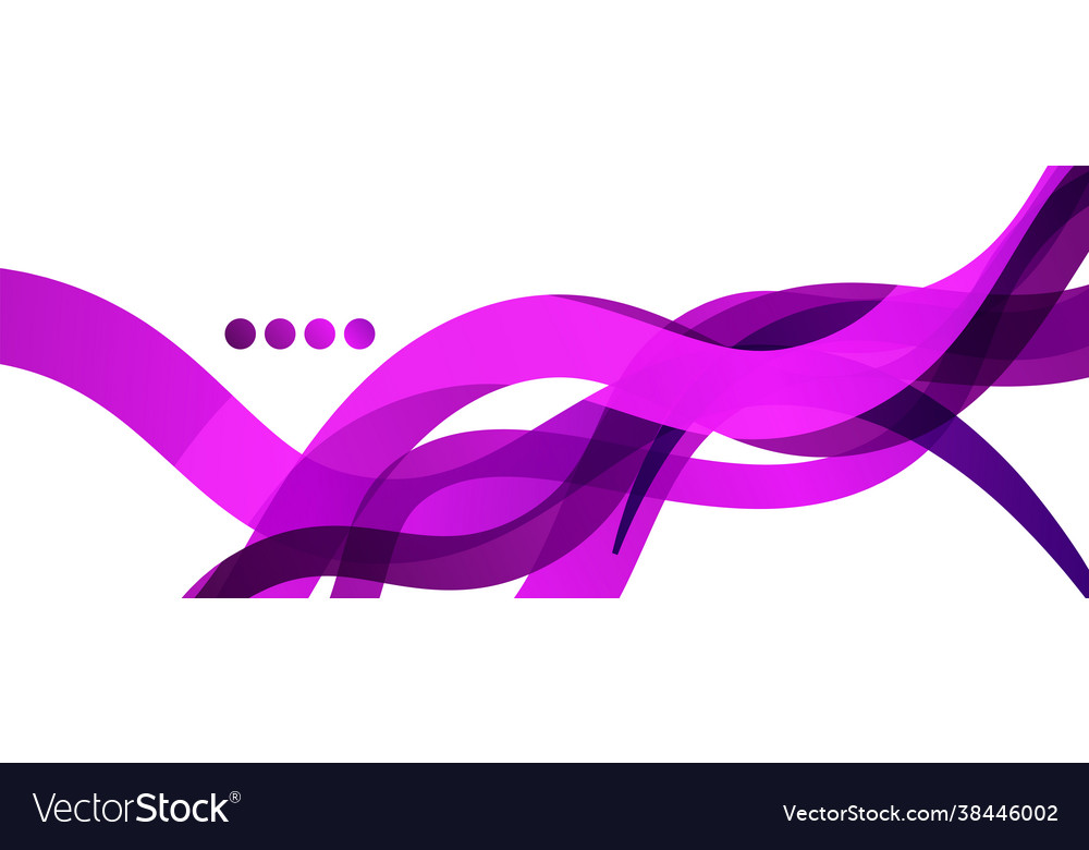 Abstract background - transparent overlapping wavy Vector Image Abstract background - transparent overlapping wavy