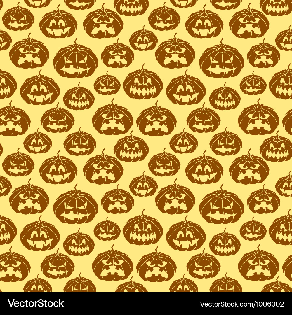 Halloween seamless pattern Royalty Free Vector Image