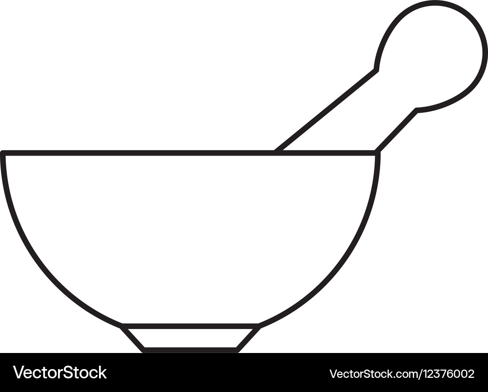 Laboratory grinder isolated icon Royalty Free Vector Image
