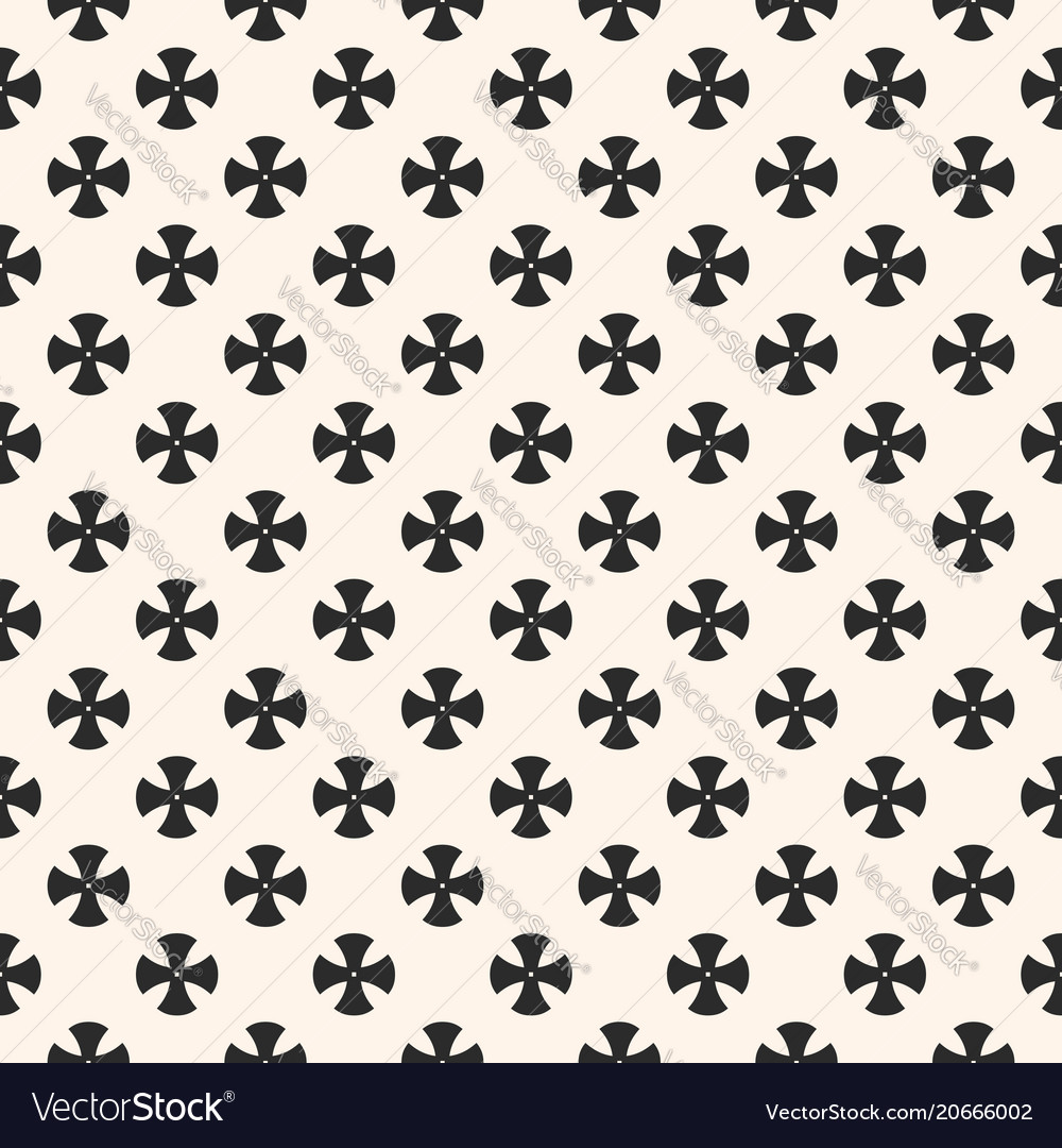 Einfache florale Muster geometrische nahtlose Textur vector image Einfache florale Muster geometrische nahtlose Textur