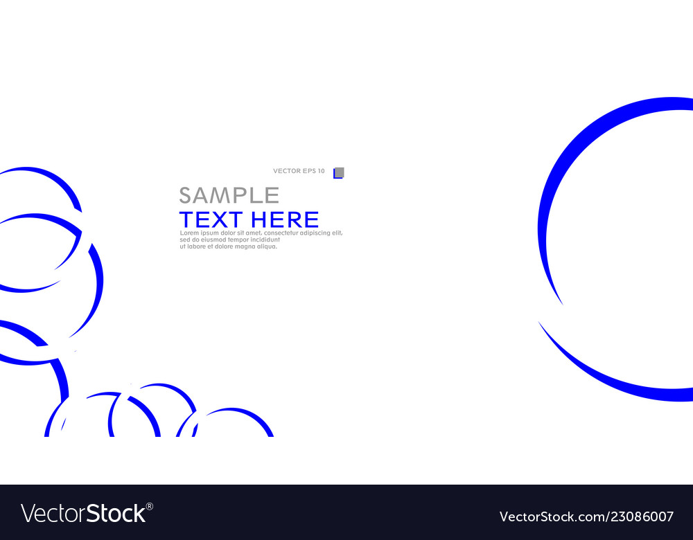 Abstract background with circles vector image Abstract background with circles