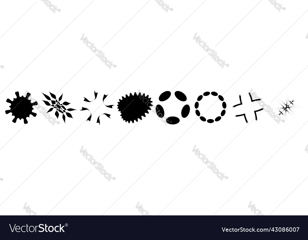 Abstractionist abstract geometric shape element Vector Image Abstractionist abstract geometric shape element