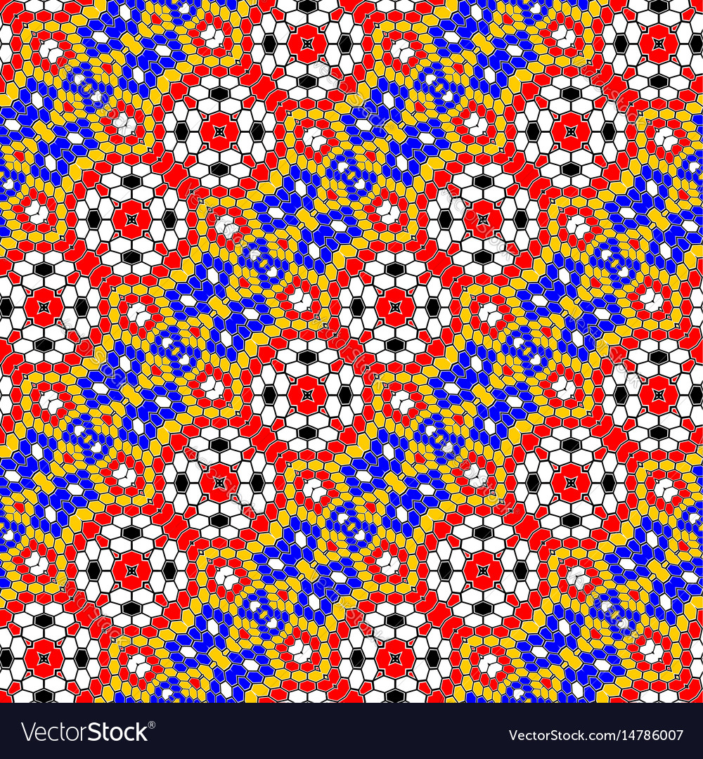 Design seamless colorful mosaic pattern