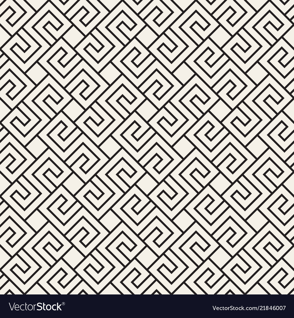 Geometric Abstract Line Pattern