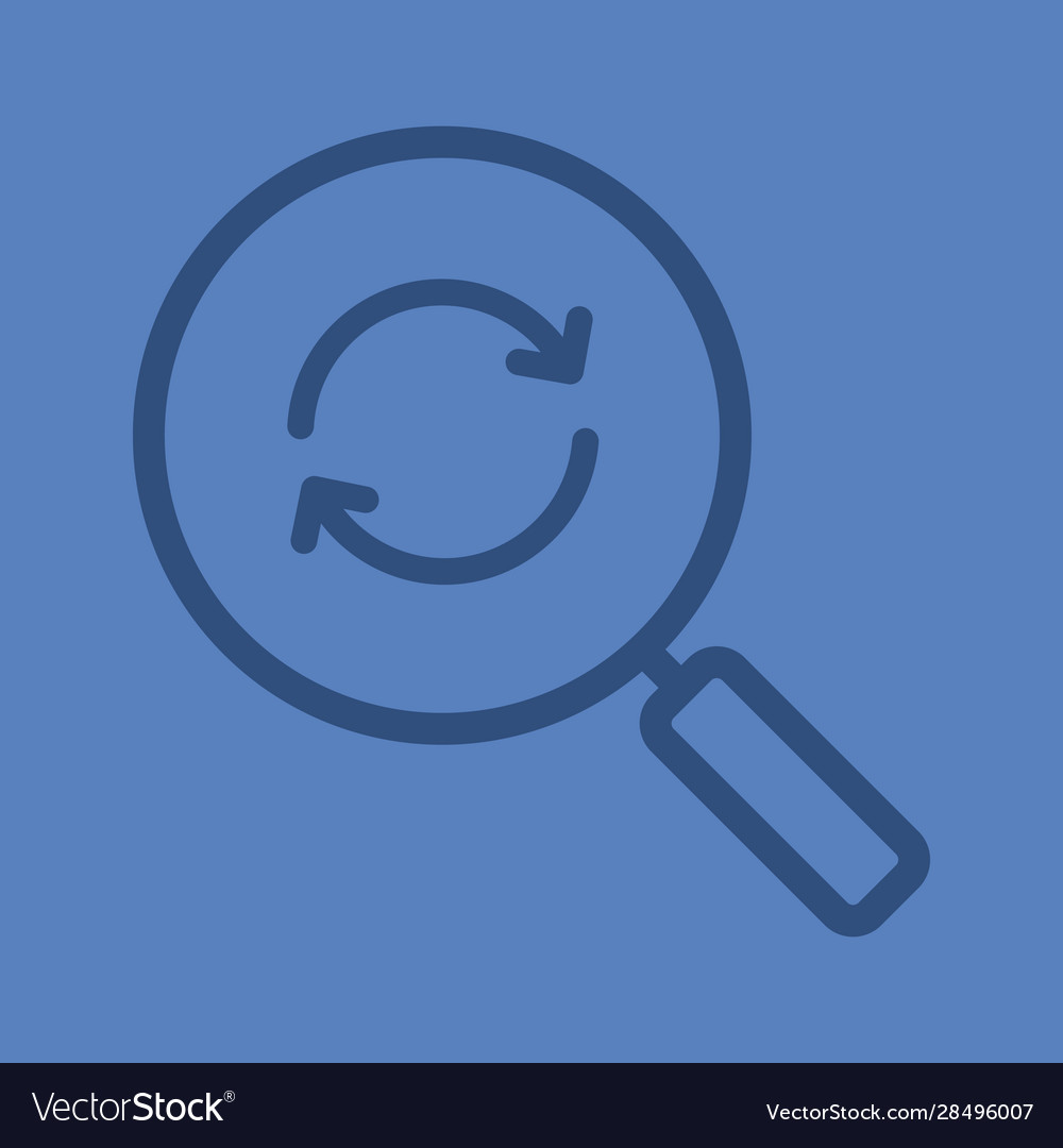 Refresh search linear icon
