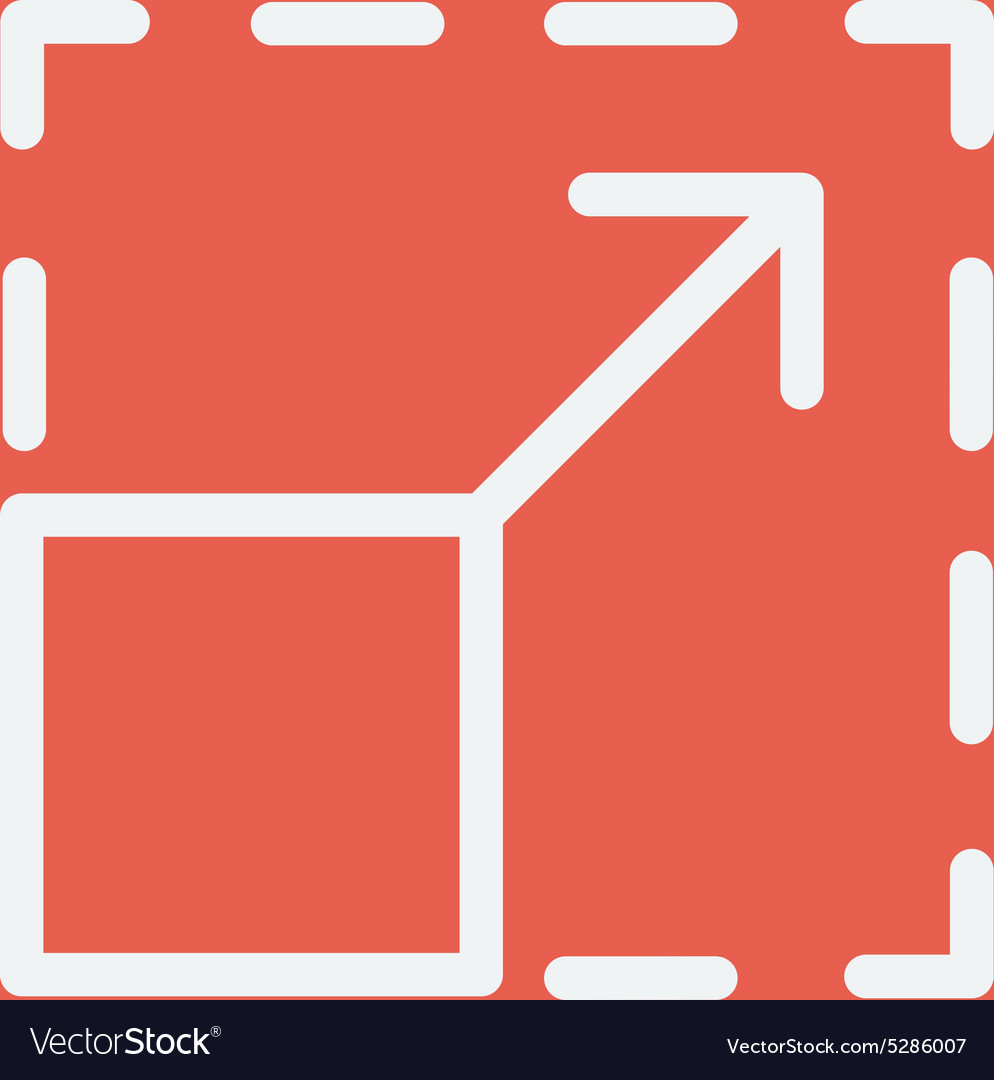 Responsive design thin line icon