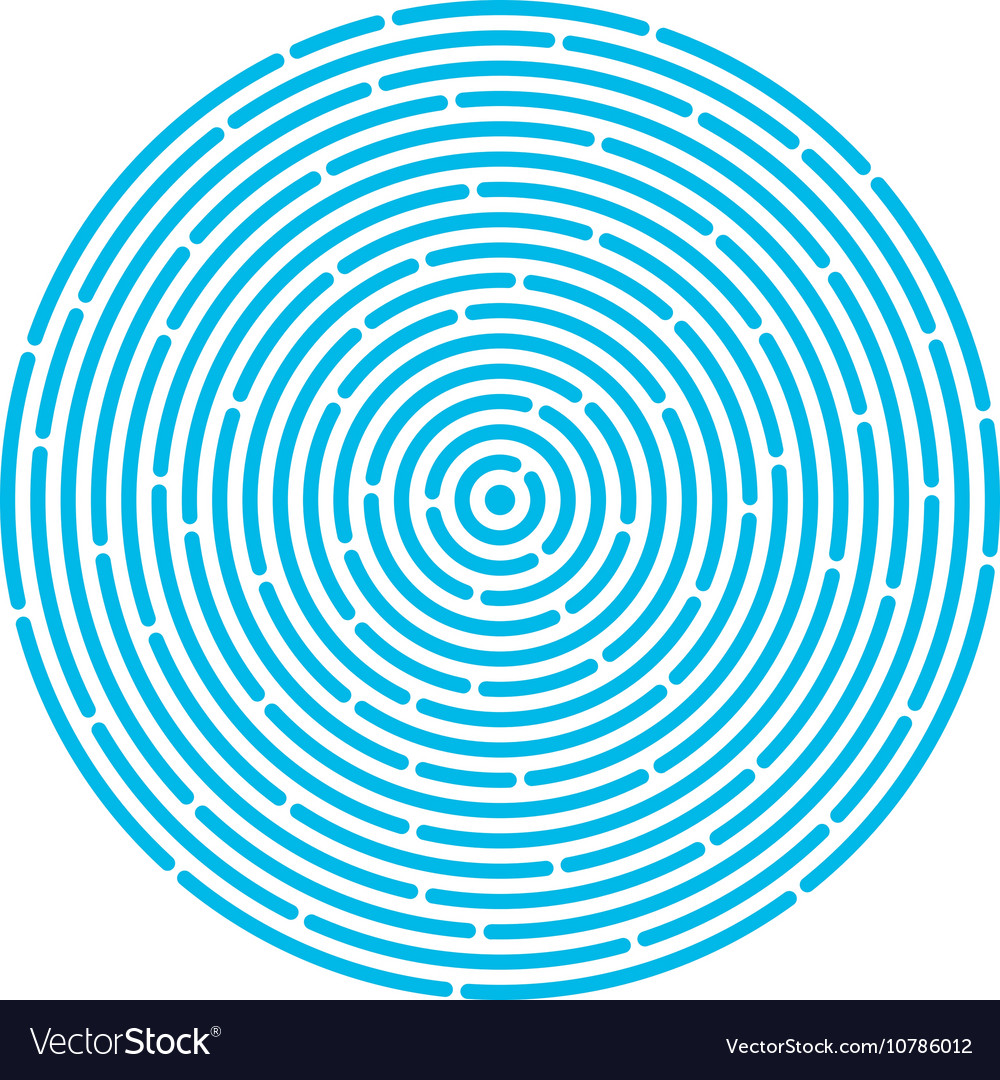 Abstract Circular Vortex Background