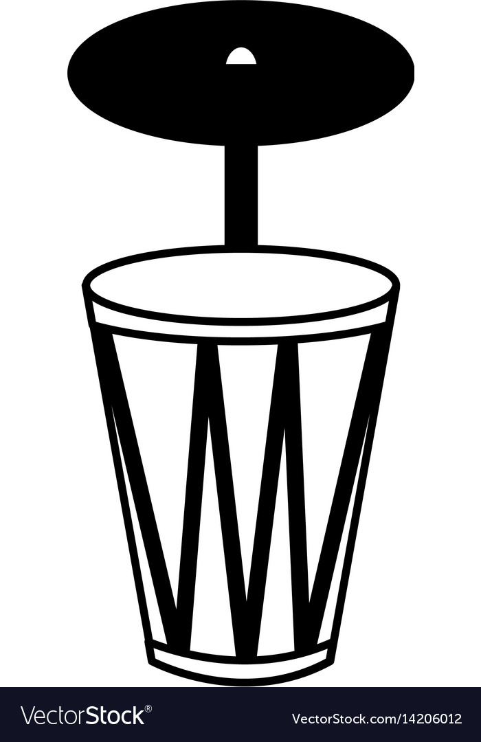 Bongo musical instrument icon