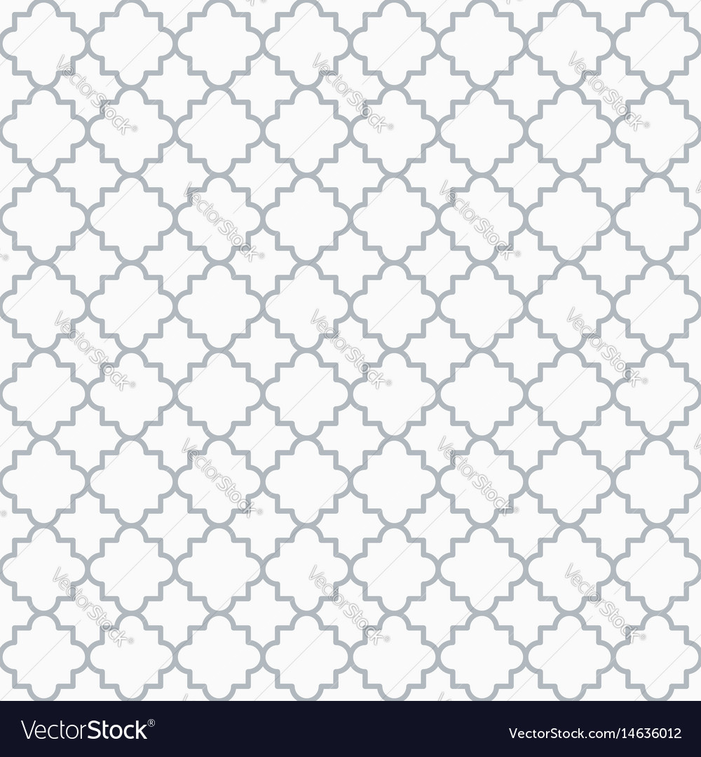 Intricate Quatrefoil Lattierung Muster