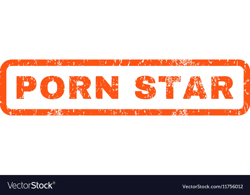 Horizontal Porn - Porn Star Rubber Stamp