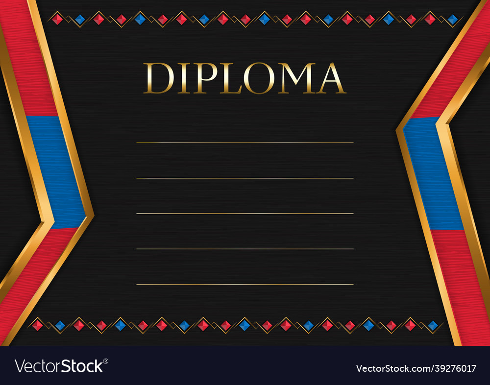 Horizontal frame and border with mongolia flag Vector Image Horizontal frame and border with mongolia flag