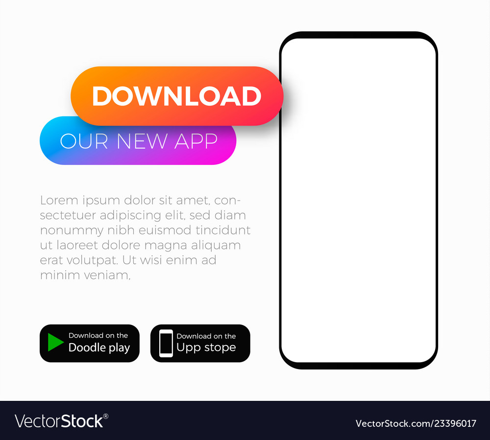 Mobile application add template