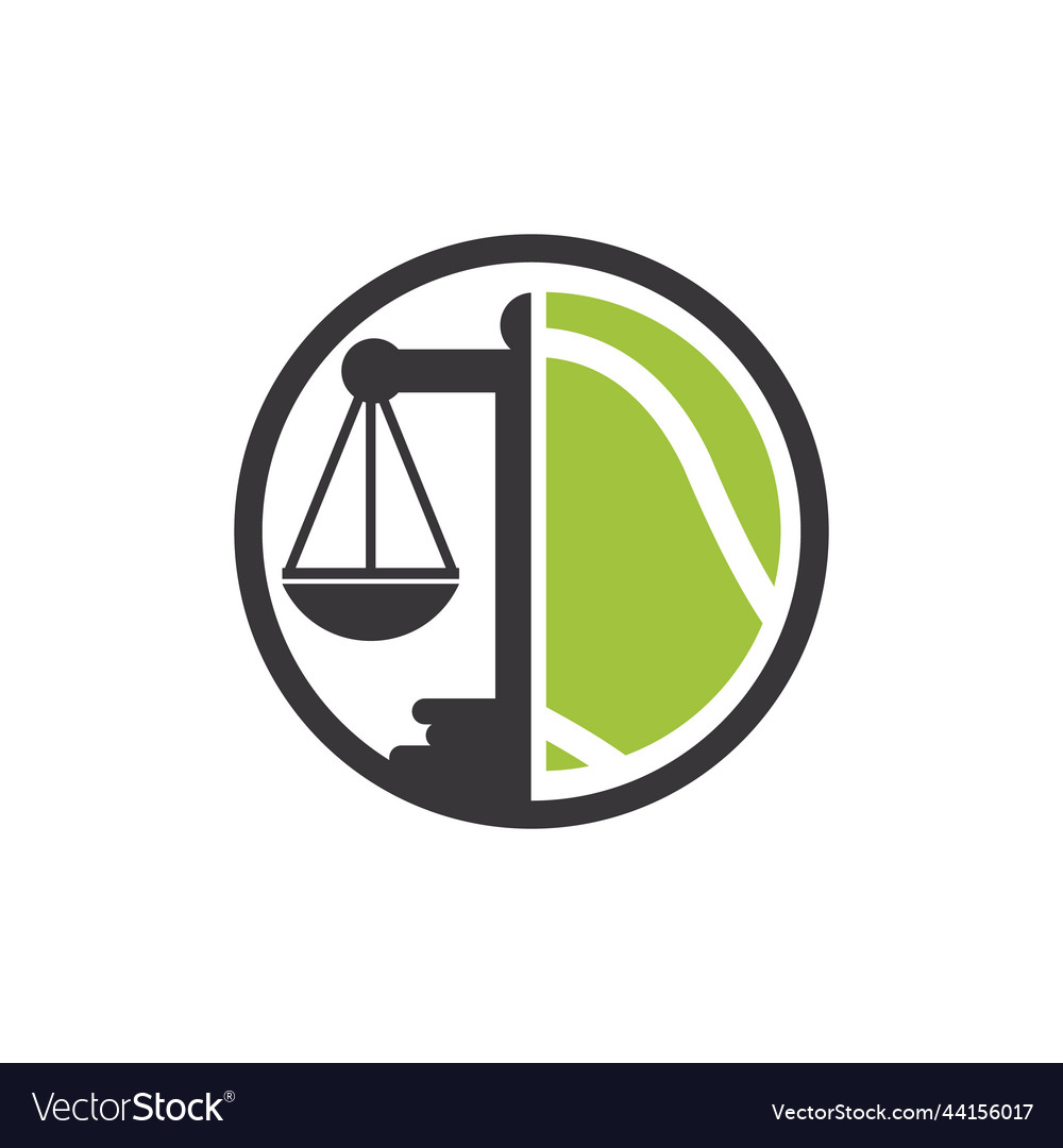 Tennis law logo design