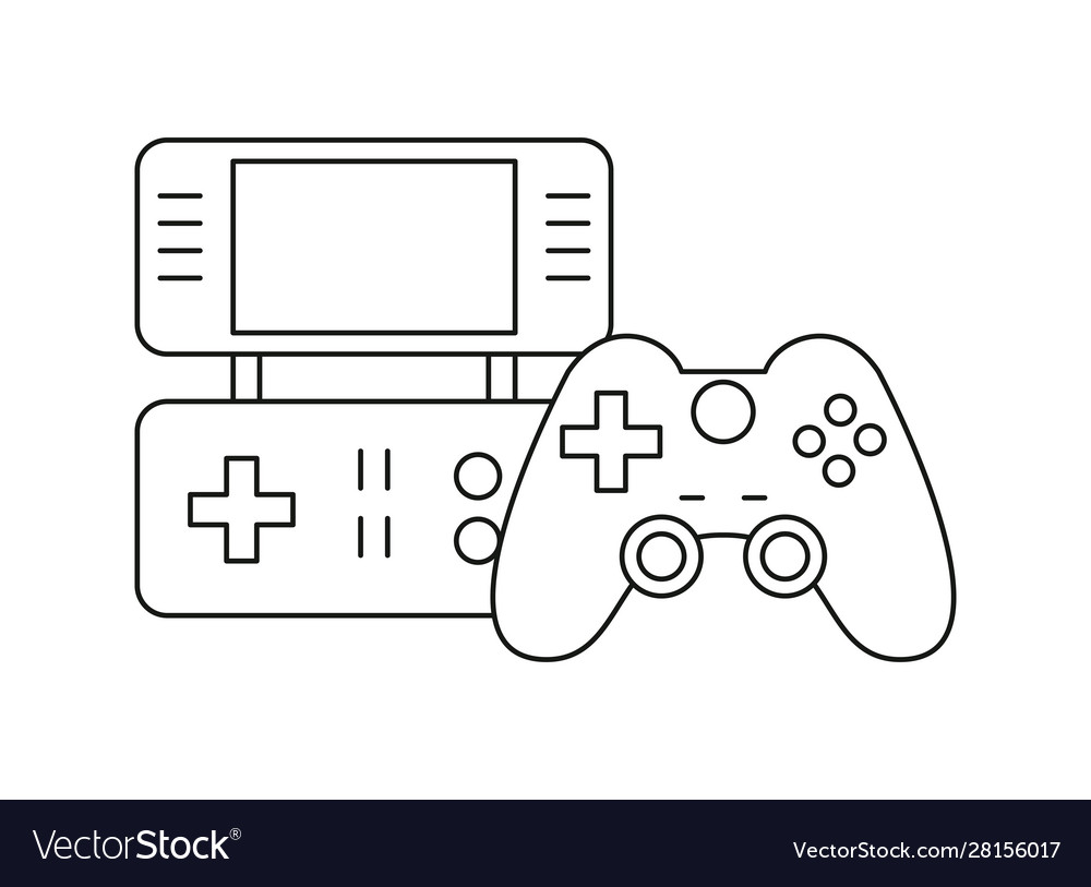 Video game control with display handle icon