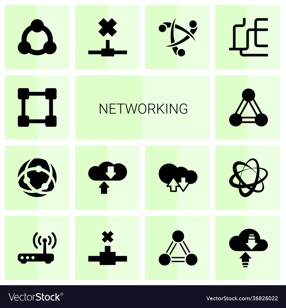 14 networking icons