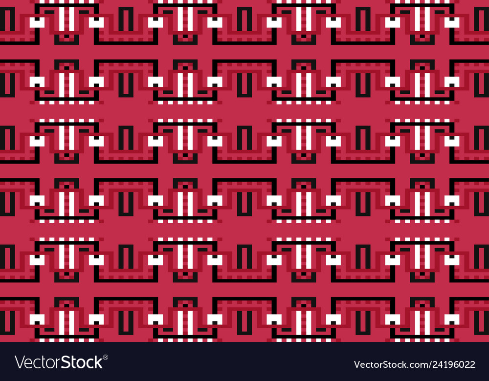 Abstract multicolored geometric pattern