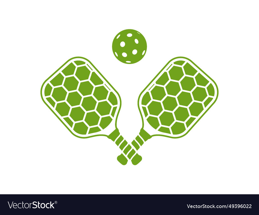 Pickleball Royalty Free Vector Image - VectorStock