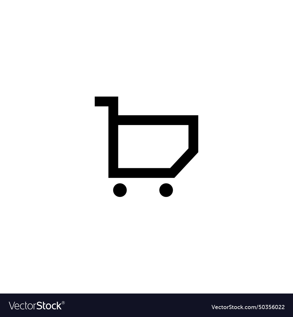 Shopping cart icon Royalty Free Vector Image - VectorStock