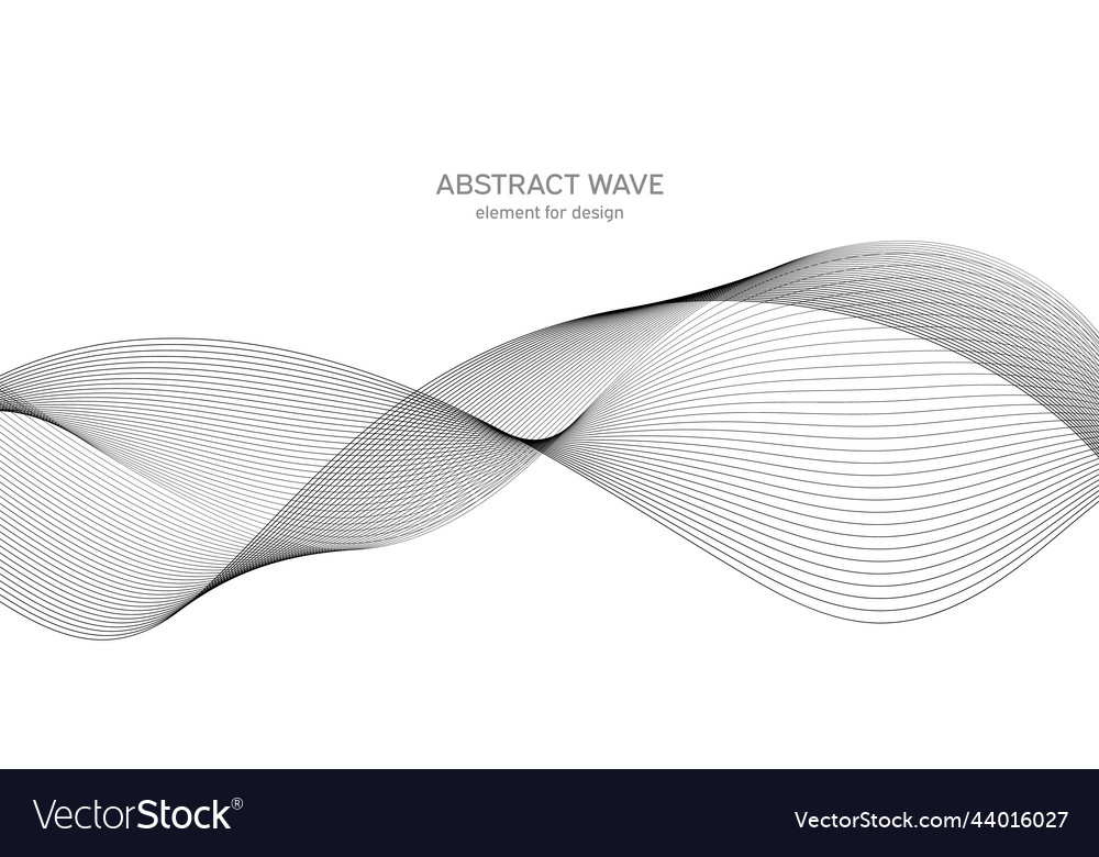 Abstract wave element for design digital Vector Image Abstract wave element for design digital
