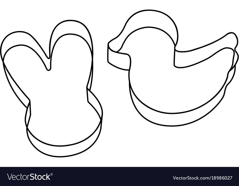 Bakery outline object