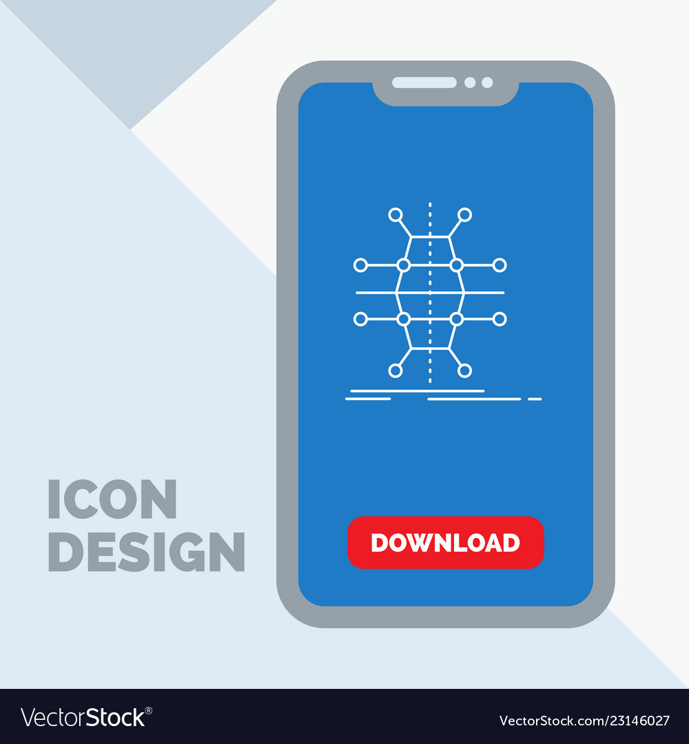 Distribution grid infrastructure network smart vector image Distribution grid infrastructure network smart