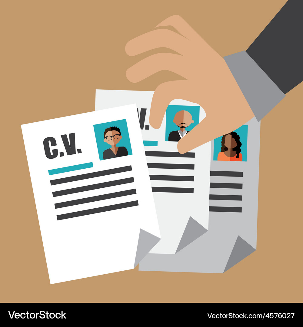 Human resources design Royalty Free Vector Image