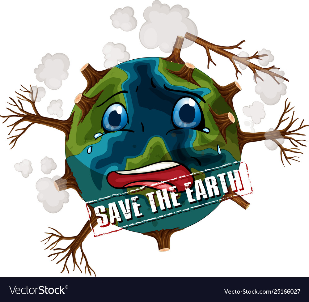 Save earth icon Royalty Free Vector Image - VectorStock