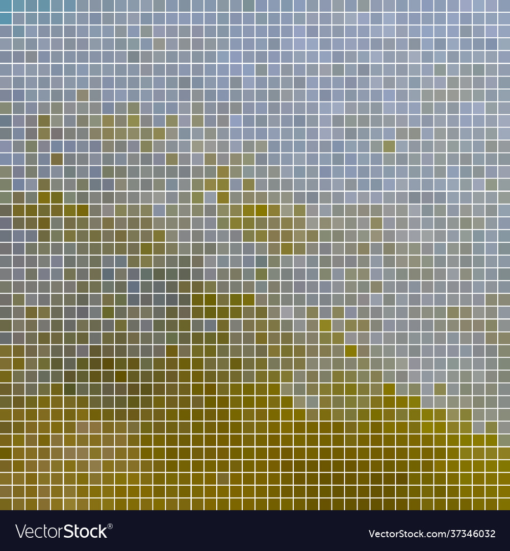 Abstract square pixel mosaic background