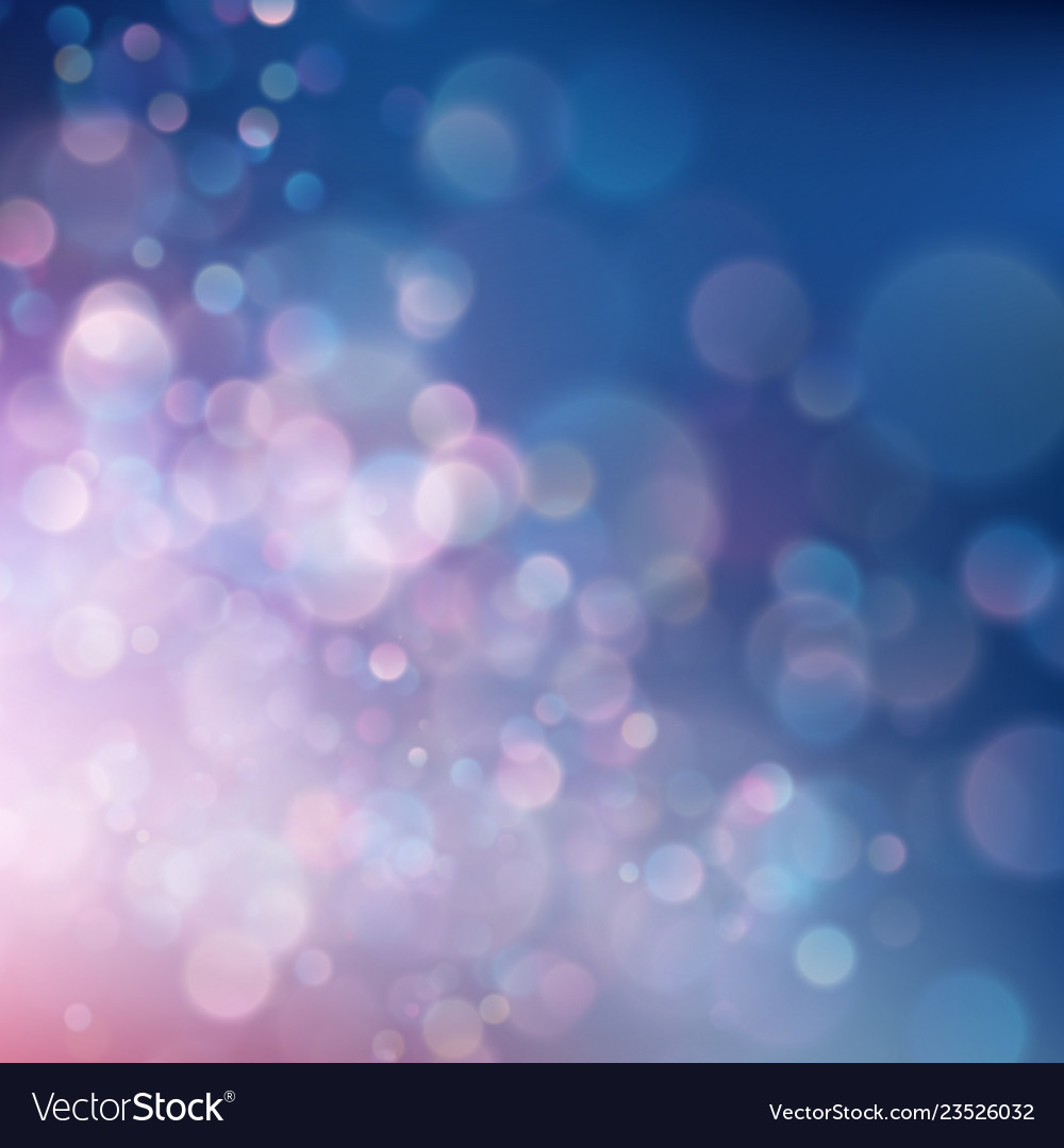 Colorful abstract vivid blur bokeh circles in soft vector image Colorful abstract vivid blur bokeh circles in soft