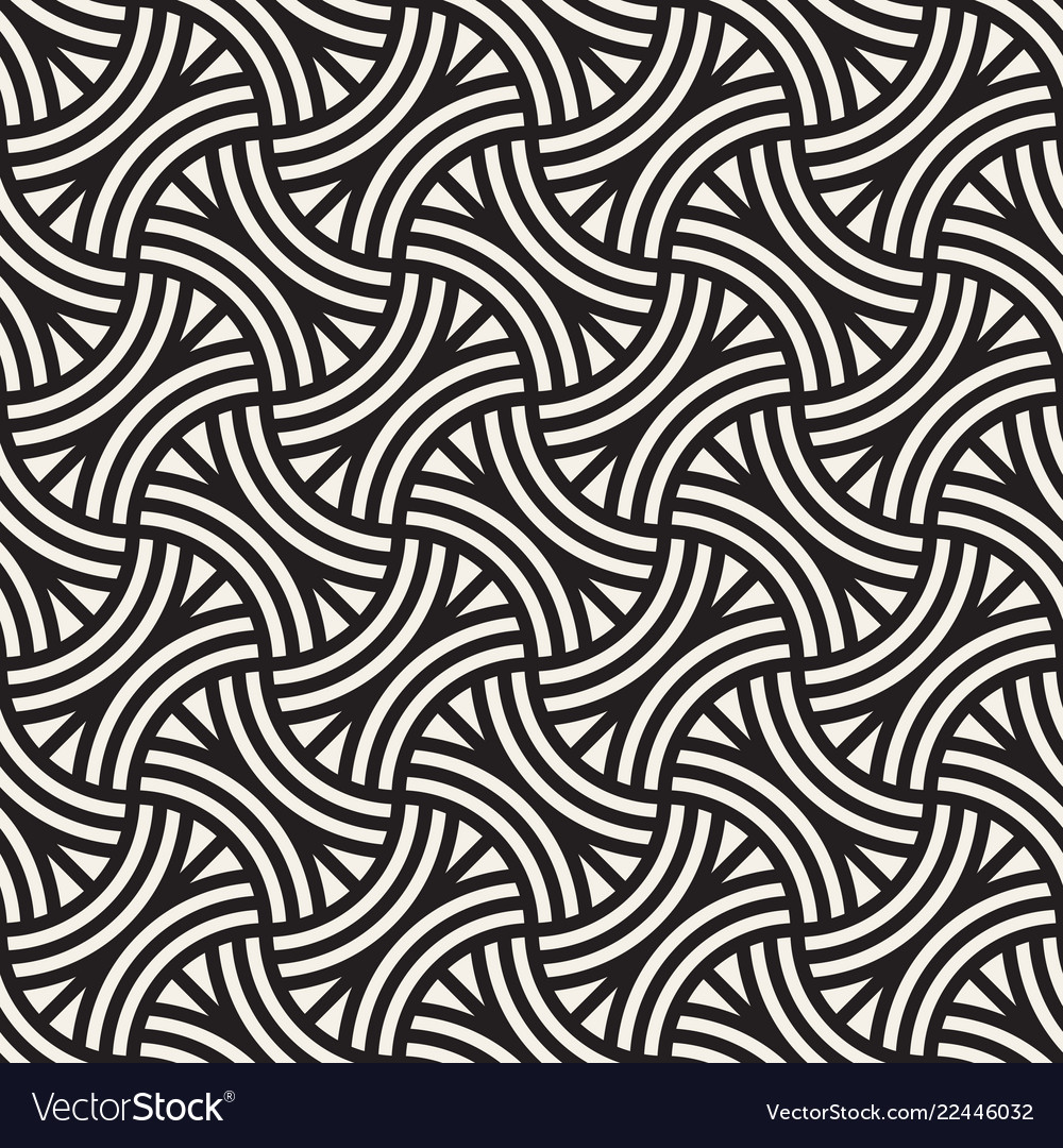 Geometric Striped Pattern