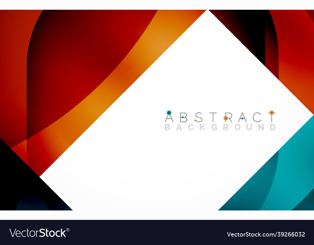 Minimal background abstract square shape