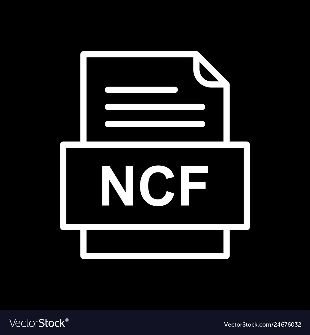Ncf file document icon