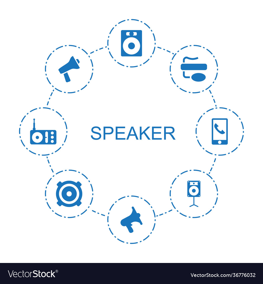 Speaker icons