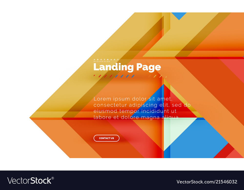 Square shape geometric abstract background Vector Image Square shape geometric abstract background