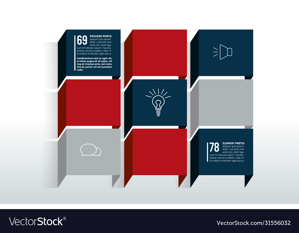 Table chart schedule text banner template vector image Table chart schedule text banner template