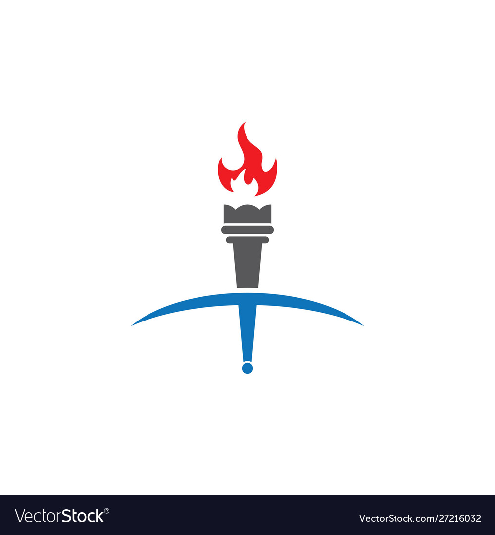 Torch icon design