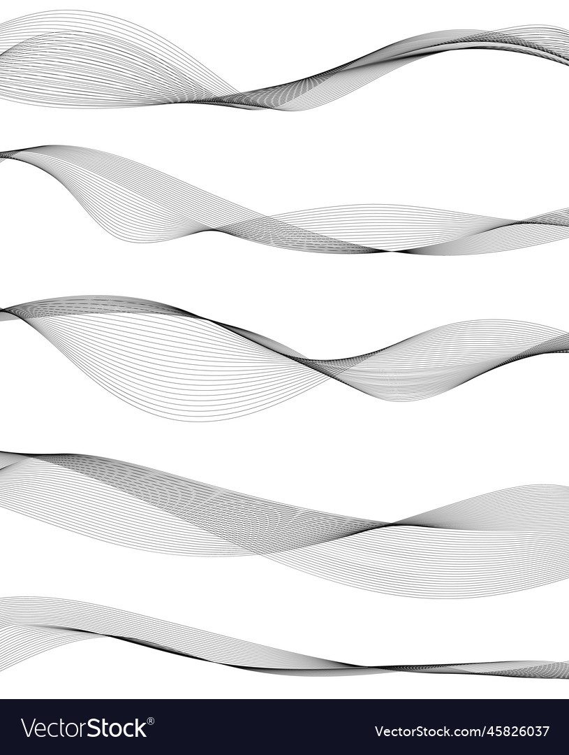 Abstract wave element for design digital vector image Abstract wave element for design digital