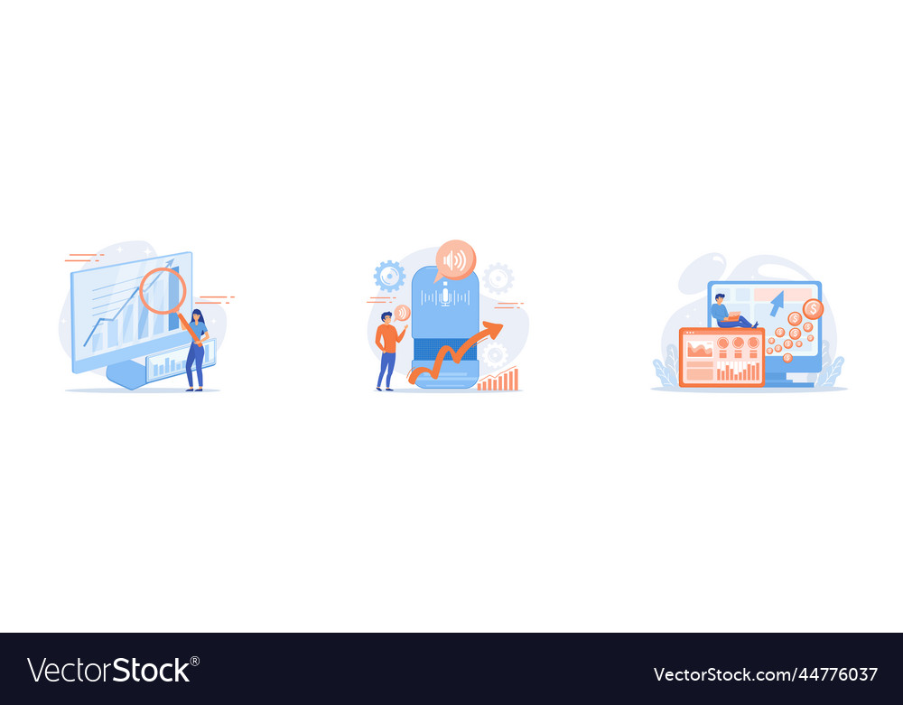 Data analytics online course voice controlled